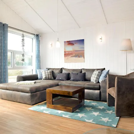 Дом отдыха Daenische Ferienhaeuser Am Salzhaff Haus Strandhafer Gollwitz